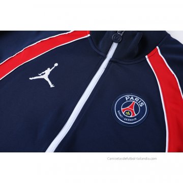 Chandal de Chaqueta del Paris Saint-Germain Jordan 2021-2022 Azul