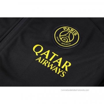 Chandal de Chaqueta del Paris Saint-Germain Jordan 2023-2024 Negro