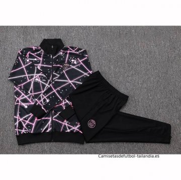 Chandal de Chaqueta del Paris Saint-Germain Nino 2025-2026 Negro Rosa