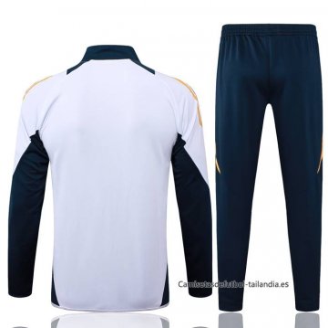 Chandal de Chaqueta del Real Madrid 2024-2025 Blanco