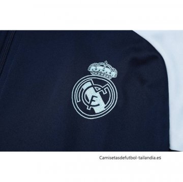 Chandal de Chaqueta del Real Madrid 2024-2025 Azul Oscuro