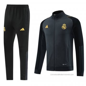 Chandal de Chaqueta del Real Madrid 2023-2024 Gris