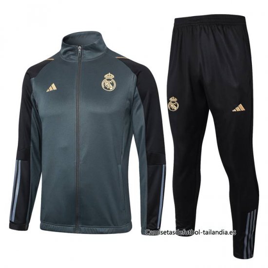 Chandal de Chaqueta del Real Madrid 2023-2024 Verde - Haga un click en la imagen para cerrar