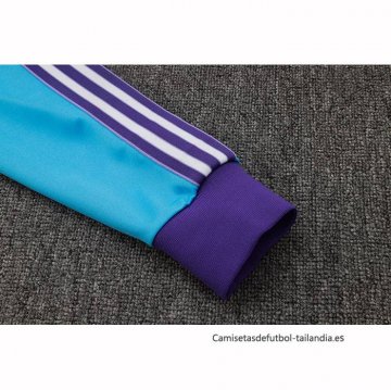 Chandal de Chaqueta del Real Madrid Nino 2025-2026 Azul