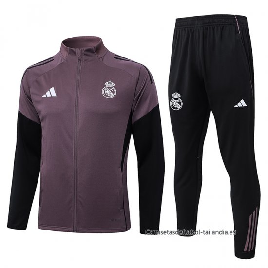 Chandal de Chaqueta del Real Madrid Nino 2026-2027 Purpura - Haga un click en la imagen para cerrar