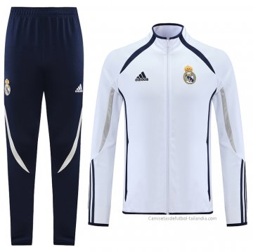 Chandal de Chaqueta del Real Madrid Teamgeist 2021-2022 Blanco Chandal de Chaqueta del Real Madrid Teamgeist 2021-2022 Blanco