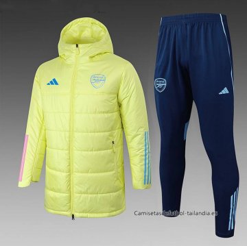 Chandal de Invierno del Arsenal 2025-2026 Amarillo Chandal de Invierno del Arsenal 2025-2026 Amarillo