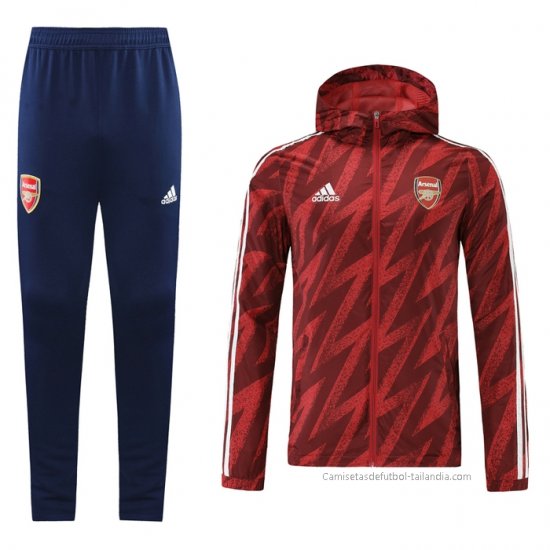 Chandal de Rompevientos del Arsenal 2021-2022 Rojo - Haga un click en la imagen para cerrar