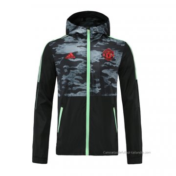 Chandal de Rompevientos del Manchester United 2021-2022 Negro