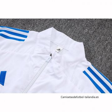 Chandal de Rompevientos del Real Madrid 2025-2026 Blanco