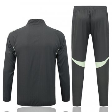 Chandal de Rompevientos del Real Madrid 2025-2026 Gris Verde