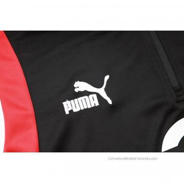 Chandal de Sudadera del AC Milan 2023-2024 Negro