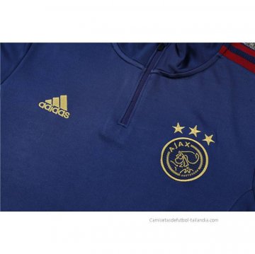 Chandal de Sudadera del Ajax 2022-2023 Azul