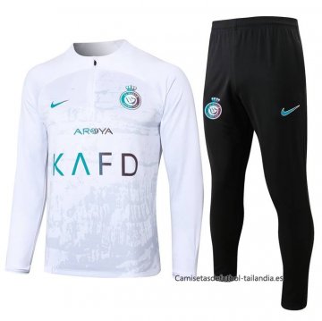 Chandal de Sudadera del Al Nassr 2024-2025 Blanco Chandal de Sudadera del Al Nassr 2024-2025 Blanco
