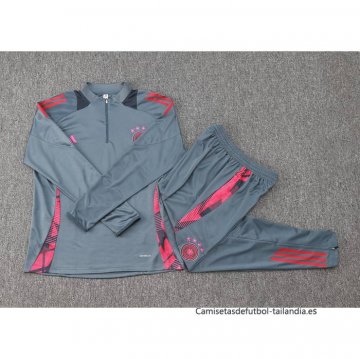 Chandal de Sudadera del Alemania 2024-2025 Gris