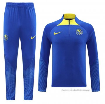 Chandal de Sudadera del America 2023-2024 Azul Chandal de Sudadera del America 2023-2024 Azul