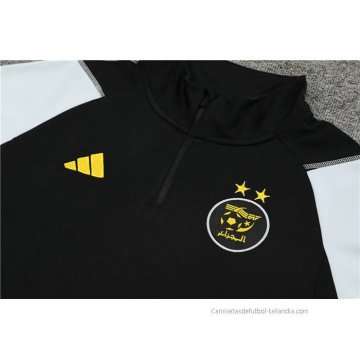 Chandal de Sudadera del Argelia 2023-2024 Negro