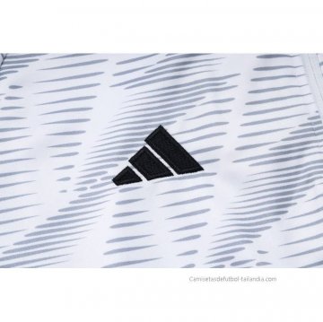 Chandal de Sudadera del Argentina Nino 2023-2024 Blanco