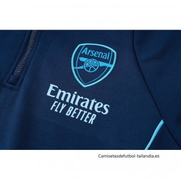 Chandal de Sudadera del Arsenal 2024-2025 Azul