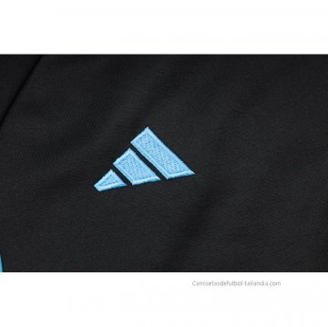 Chandal de Sudadera del Arsenal 2023-2024 Negro y Verde