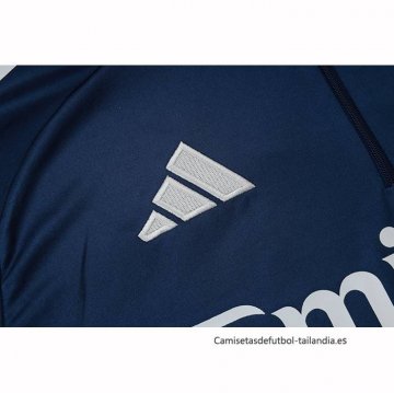 Chandal de Sudadera del Arsenal 2025-2026 Azul Gris