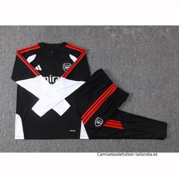 Chandal de Sudadera del Arsenal 2026-2027 Negro
