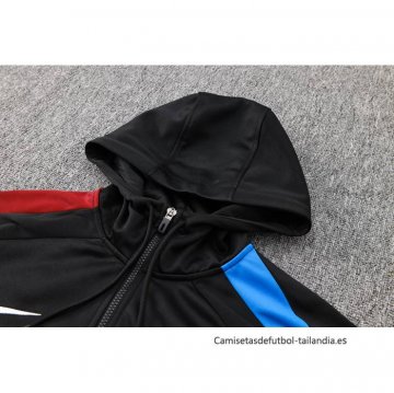 Chandal de Sudadera del Barcelona 2024-2025 Negro