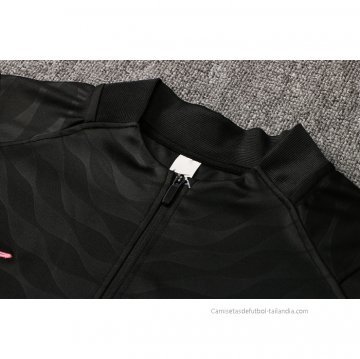 Chandal de Sudadera del Barcelona 2021-2022 Negro