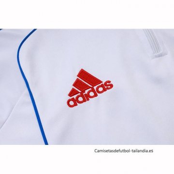 Chandal de Sudadera del Bayern Munich 2025-2026 Blanco Rojo