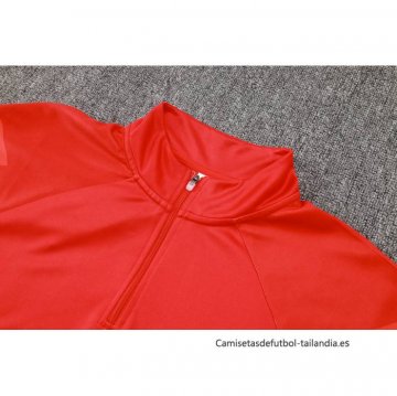 Chandal de Sudadera del Bayern Munich Nino 2024-2025 Rojo