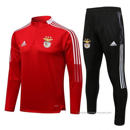 Chandal de Sudadera del Benfica 2021-2022 Rojo - Haga un click en la imagen para cerrar