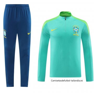 Chandal de Sudadera del Brasil 2024-2025 Verde