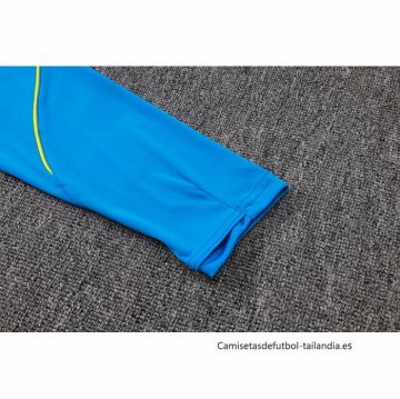 Chandal de Sudadera del Brasil Nino 2026-2027 Azul