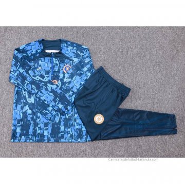 Chandal de Sudadera del Chelsea 2023-2024 Azul