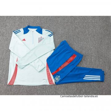 Chandal de Sudadera del Espana 2024-2025 Azul