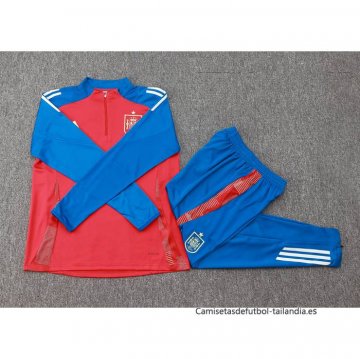 Chandal de Sudadera del Espana 2024-2025 Rojo