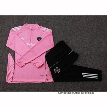 Chandal de Sudadera del Inter Miami Nino 2025-2026 Rosa