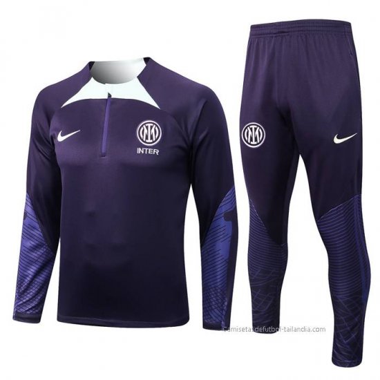 Chandal de Sudadera del Inter Milan 2022-2023 Purpura - Haga un click en la imagen para cerrar