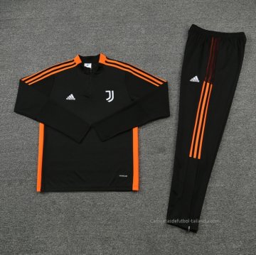 Chandal de Sudadera del Juventus 2021-2022 Negro
