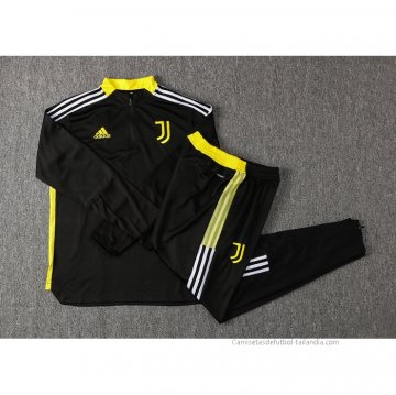 Chandal de Sudadera del Juventus 2021-2022 Negro