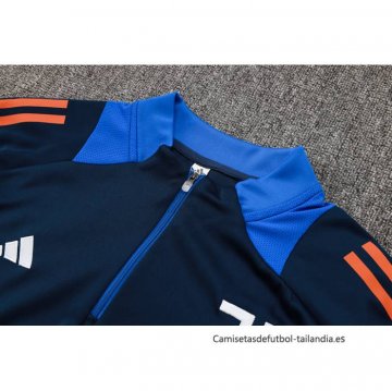 Chandal de Sudadera del Juventus 2024-2025 Azul