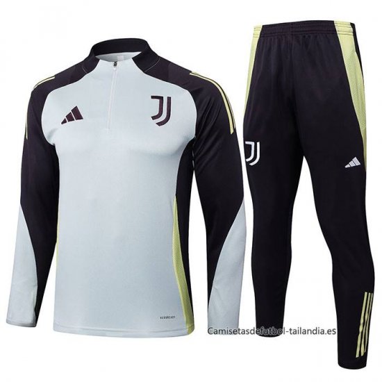 Chandal de Sudadera del Juventus 2024-2025 Gris - Haga un click en la imagen para cerrar