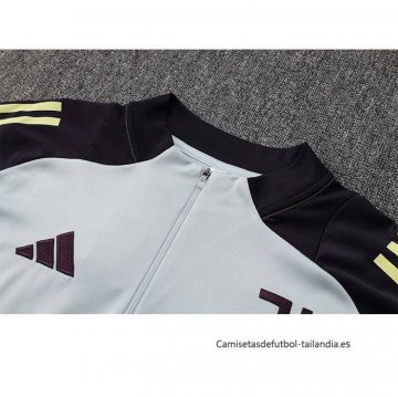 Chandal de Sudadera del Juventus 2024-2025 Gris