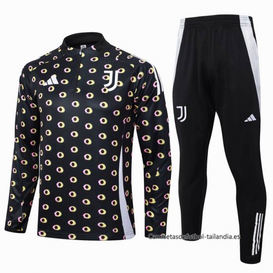 Chandal de Sudadera del Juventus 2024-2025 Negro - Haga un click en la imagen para cerrar