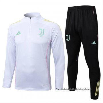 Chandal de Sudadera del Juventus Nino 2025-2026 Blanco Chandal de Sudadera del Juventus Nino 2025-2026 Blanco