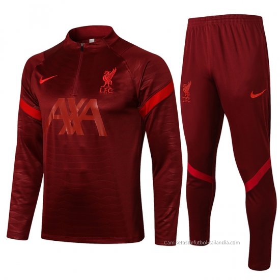 Chandal de Sudadera del Liverpool 2021-2022 Rojo - Haga un click en la imagen para cerrar