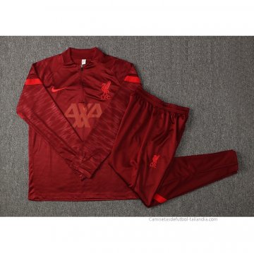Chandal de Sudadera del Liverpool 2021-2022 Rojo