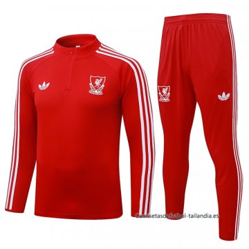 Chandal de Sudadera del Liverpool Nino 2026-2027 Rojo Chandal de Sudadera del Liverpool Nino 2026-2027 Rojo