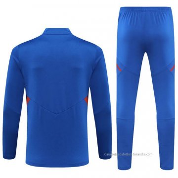 Chandal de Sudadera del Lyon 2022-2023 Azul