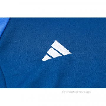 Chandal de Sudadera del Manchester United 2023-2024 Azul